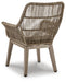 Beach Front Arm Chair with Cushion (Set of 2) - Casa Morelos / Coahuila Furniture (Oklahoma City, OK)