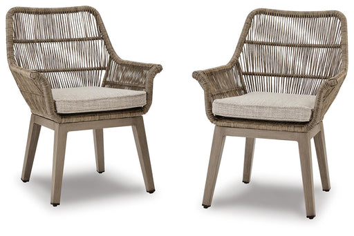 Beach Front Arm Chair with Cushion (Set of 2) - Casa Morelos / Coahuila Furniture (Oklahoma City, OK)