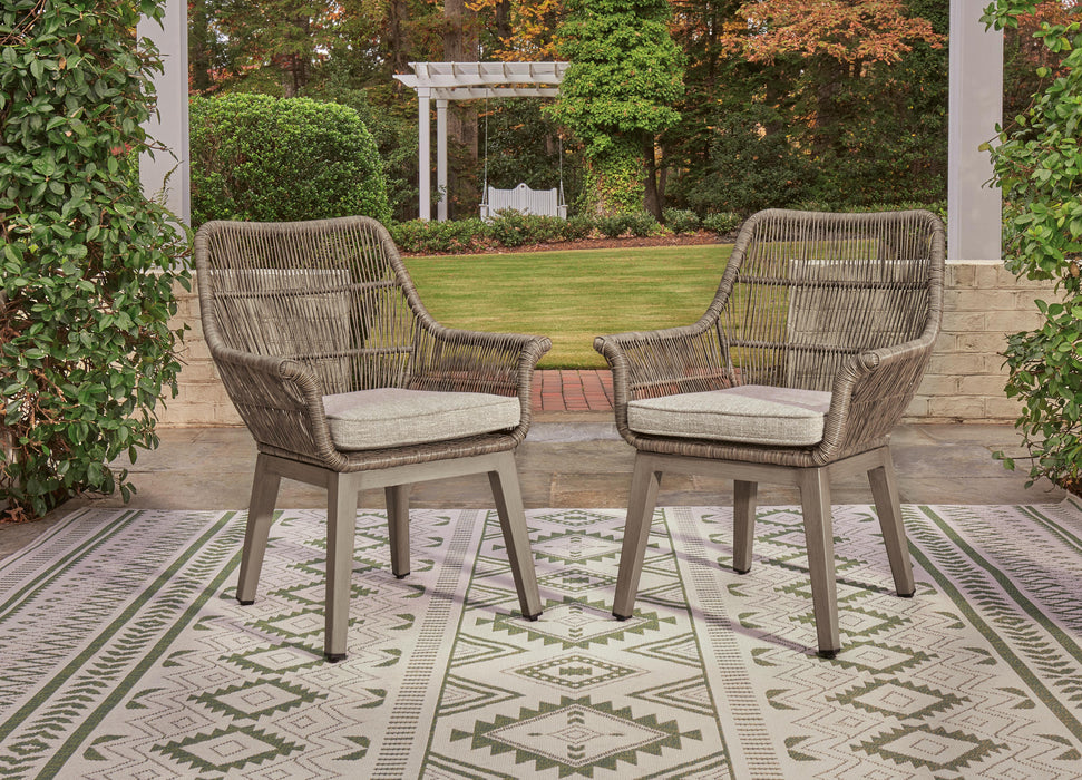 Beach Front Arm Chair with Cushion (Set of 2) - Casa Morelos / Coahuila Furniture (Oklahoma City, OK)