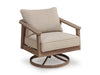 Harmony Headlands Outdoor Swivel Lounge with Cushion - Casa Morelos / Coahuila Furniture (Oklahoma City, OK)