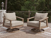 Harmony Headlands Outdoor Swivel Lounge with Cushion - Casa Morelos / Coahuila Furniture (Oklahoma City, OK)