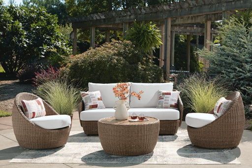 Double Point Outdoor Seating Set - Casa Morelos / Coahuila Furniture (Oklahoma City, OK)