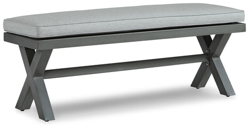 Elite Park Outdoor Bench with Cushion - Casa Morelos / Coahuila Furniture (Oklahoma City, OK)