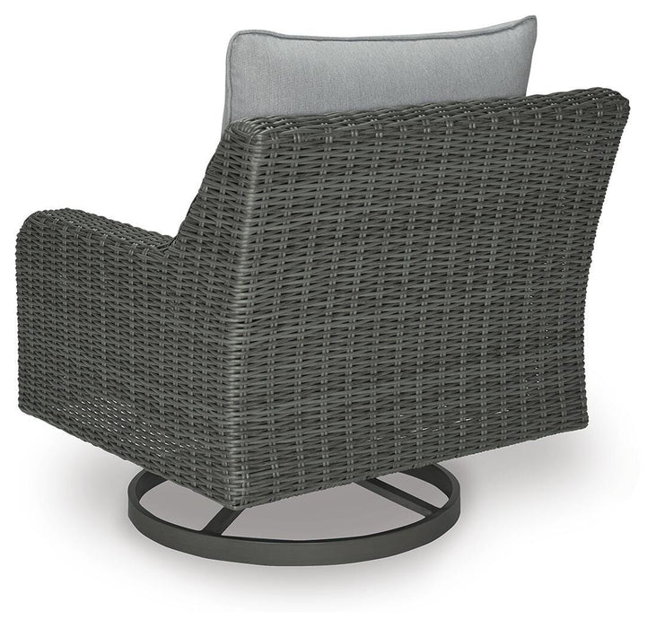 Elite Park Outdoor Swivel Lounge with Cushion - Casa Morelos / Coahuila Furniture (Oklahoma City, OK)