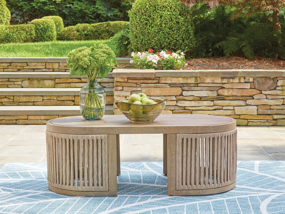 Serena Shores Outdoor Coffee Table - Casa Morelos / Coahuila Furniture (Oklahoma City, OK)