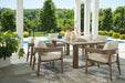 Serene Bay Outdoor Dining Set - Casa Morelos / Coahuila Furniture (Oklahoma City, OK)