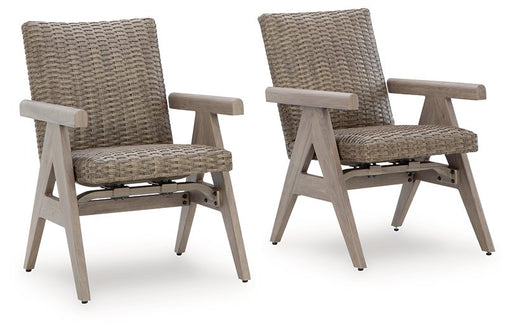 Cliff Trails Outdoor Rocking Arm Chair (Set of 2) - Casa Morelos / Coahuila Furniture (Oklahoma City, OK)