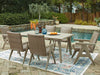 Cliff Trails Outdoor Dining Package - Casa Morelos / Coahuila Furniture (Oklahoma City, OK)