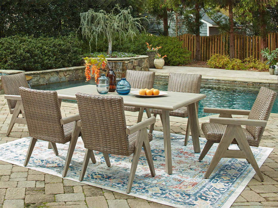 Cliff Trails Outdoor Dining Package - Casa Morelos / Coahuila Furniture (Oklahoma City, OK)