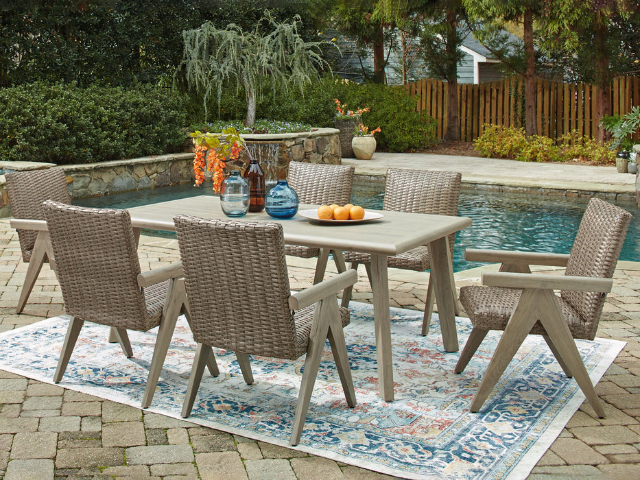Cliff Trails Outdoor Dining Package - Casa Morelos / Coahuila Furniture (Oklahoma City, OK)