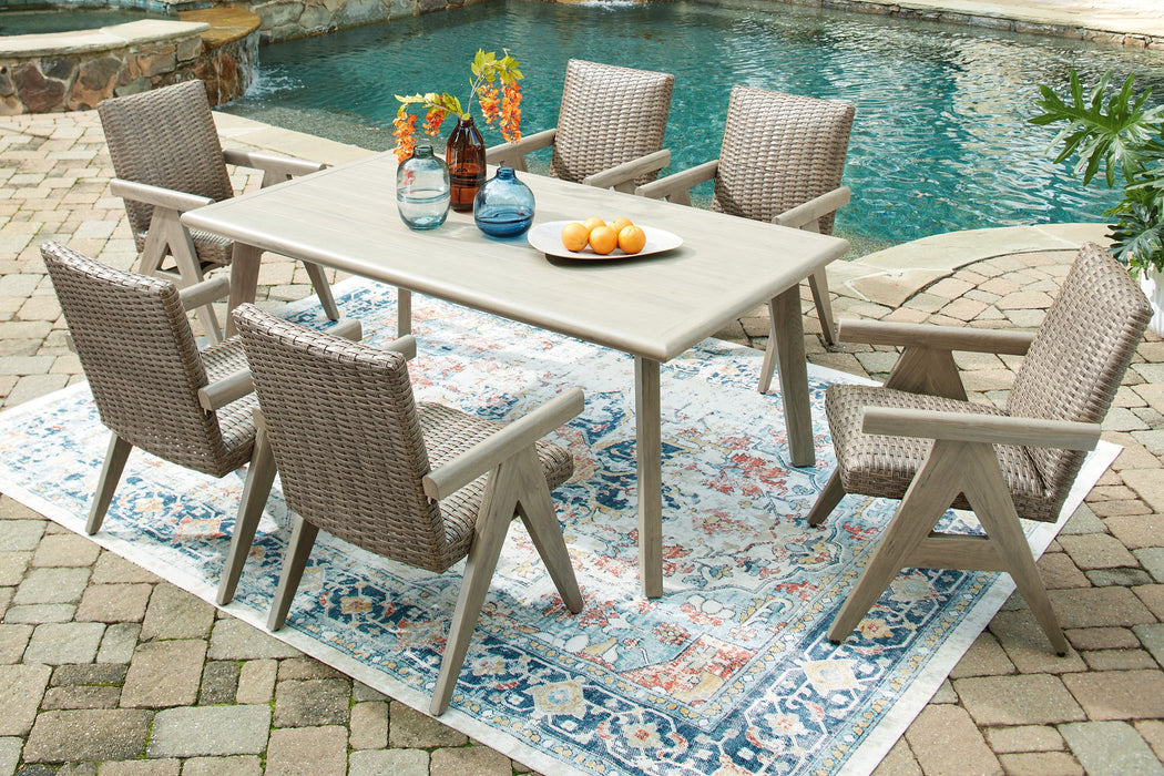 Cliff Trails Outdoor Dining Package - Casa Morelos / Coahuila Furniture (Oklahoma City, OK)