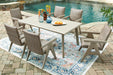 Cliff Trails Outdoor Dining Package - Casa Morelos / Coahuila Furniture (Oklahoma City, OK)