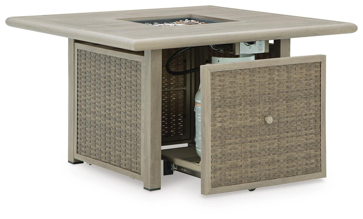 Cliff Trails Fire Pit Table - Casa Morelos / Coahuila Furniture (Oklahoma City, OK)