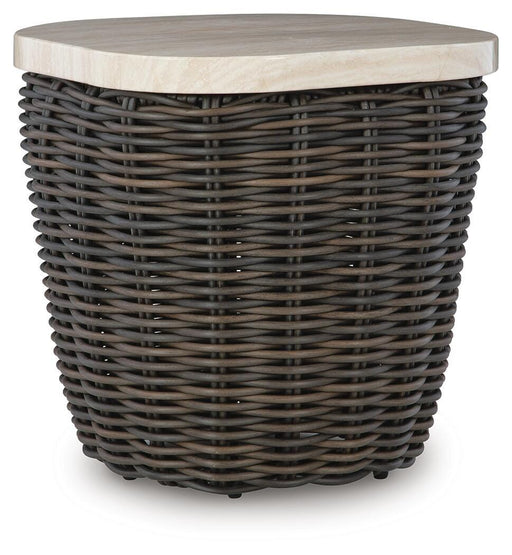 Kimora Outdoor End Table - Casa Morelos / Coahuila Furniture (Oklahoma City, OK)
