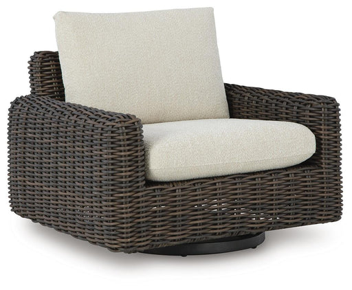 Kimora Outdoor Swivel Lounge Chair - Casa Morelos / Coahuila Furniture (Oklahoma City, OK)