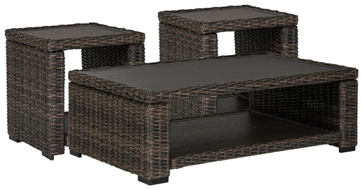 Grasson Lane Outdoor Occasional Table Set - Casa Morelos / Coahuila Furniture (Oklahoma City, OK)
