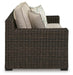 Coastline Bay Outdoor Loveseat with Cushion - Casa Morelos / Coahuila Furniture (Oklahoma City, OK)