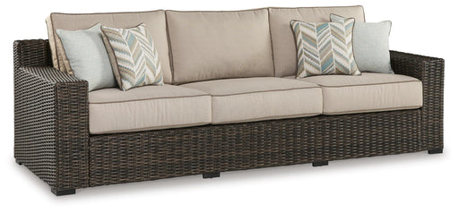 Coastline Bay Outdoor Sofa with Cushion - Casa Morelos / Coahuila Furniture (Oklahoma City, OK)
