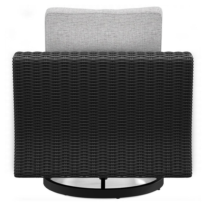 Beachcroft Outdoor Swivel Lounge with Cushion - Casa Morelos / Coahuila Furniture (Oklahoma City, OK)