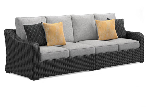 Beachcroft 2-Piece Outdoor Loveseat with Cushion - Casa Morelos / Coahuila Furniture (Oklahoma City, OK)