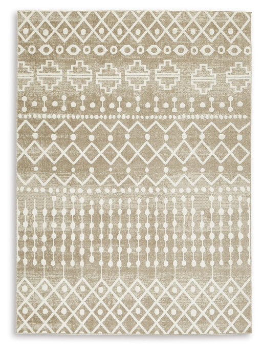 Bunchly 4'11" x 7'2" Washable Rug - Casa Morelos / Coahuila Furniture (Oklahoma City, OK)