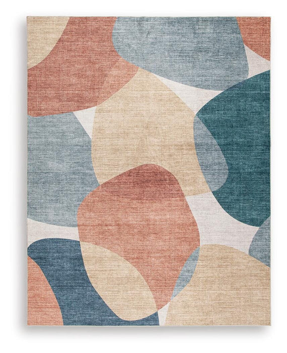 Chanleigh Washable 7'6" x 9'6" Area Rug - Casa Morelos / Coahuila Furniture (Oklahoma City, OK)