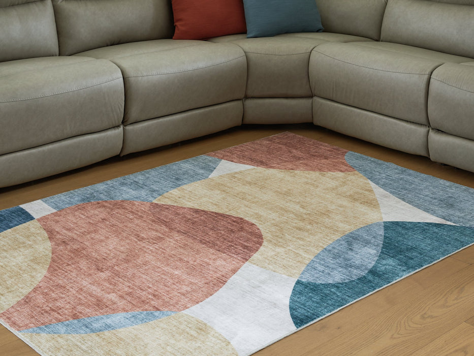 Chanleigh Washable 5' x 7' Area Rug - Casa Morelos / Coahuila Furniture (Oklahoma City, OK)