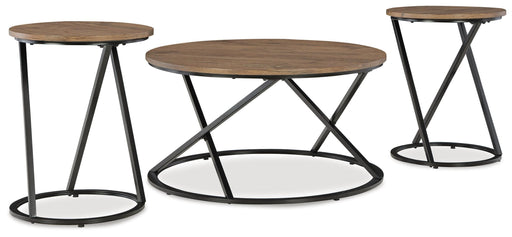 Cassbryn Table (Set of 3) - Casa Morelos / Coahuila Furniture (Oklahoma City, OK)
