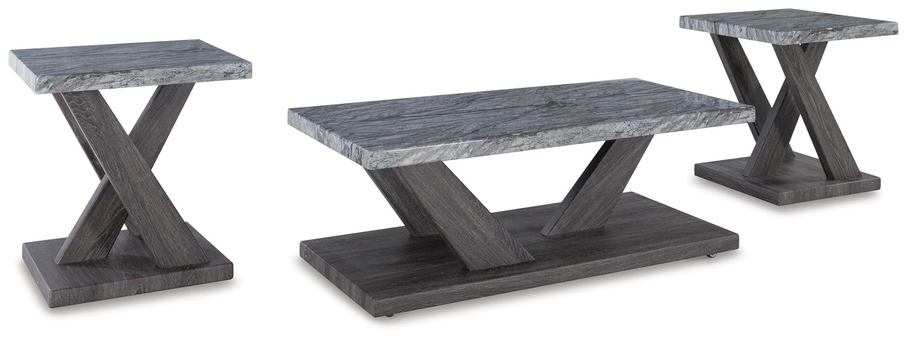 Bensonale Table (Set of 3) - Casa Morelos / Coahuila Furniture (Oklahoma City, OK)
