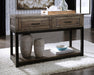 Johurst Sofa/Console Table - Casa Morelos / Coahuila Furniture (Oklahoma City, OK)