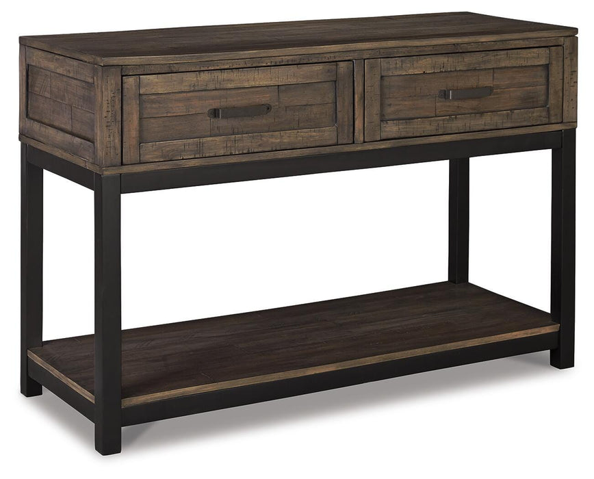 Johurst Sofa/Console Table - Casa Morelos / Coahuila Furniture (Oklahoma City, OK)