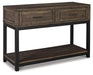 Johurst Sofa/Console Table - Casa Morelos / Coahuila Furniture (Oklahoma City, OK)