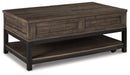 Johurst Coffee Table with Lift Top - Casa Morelos / Coahuila Furniture (Oklahoma City, OK)