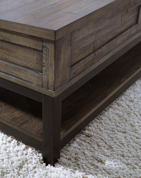 Johurst Coffee Table with Lift Top - Casa Morelos / Coahuila Furniture (Oklahoma City, OK)