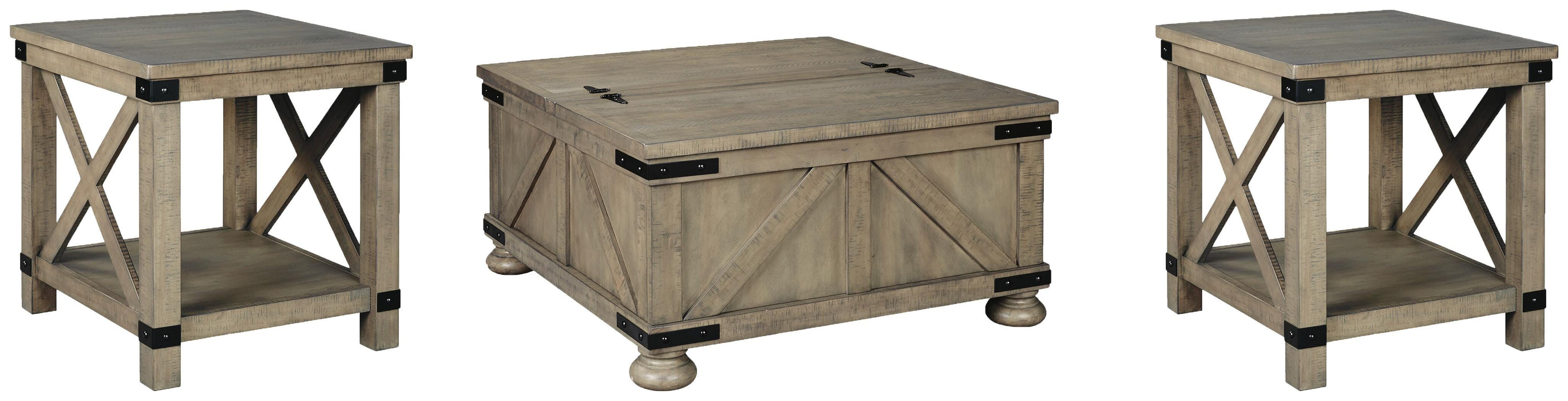 Aldwin Occasional Table Set - Casa Morelos / Coahuila Furniture (Oklahoma City, OK)