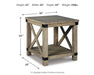 Aldwin End Table Set - Casa Morelos / Coahuila Furniture (Oklahoma City, OK)