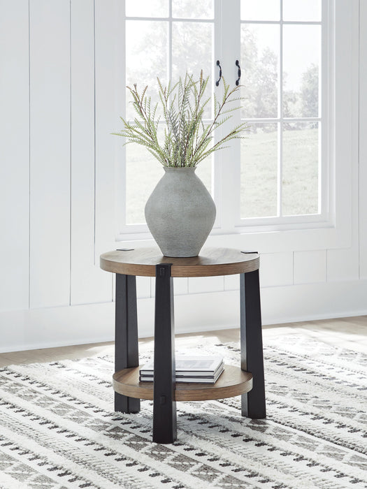 Ridgester End Table - Casa Morelos / Coahuila Furniture (Oklahoma City, OK)