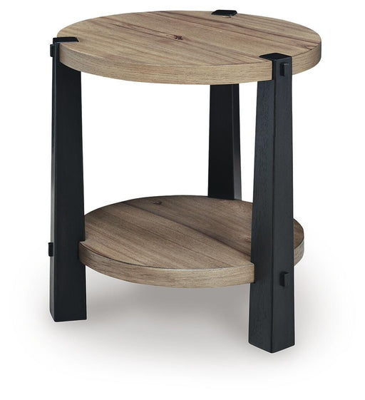 Ridgester End Table - Casa Morelos / Coahuila Furniture (Oklahoma City, OK)