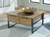 Montia Lift-Top Coffee Table - Casa Morelos / Coahuila Furniture (Oklahoma City, OK)