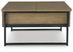 Montia Lift-Top Coffee Table - Casa Morelos / Coahuila Furniture (Oklahoma City, OK)