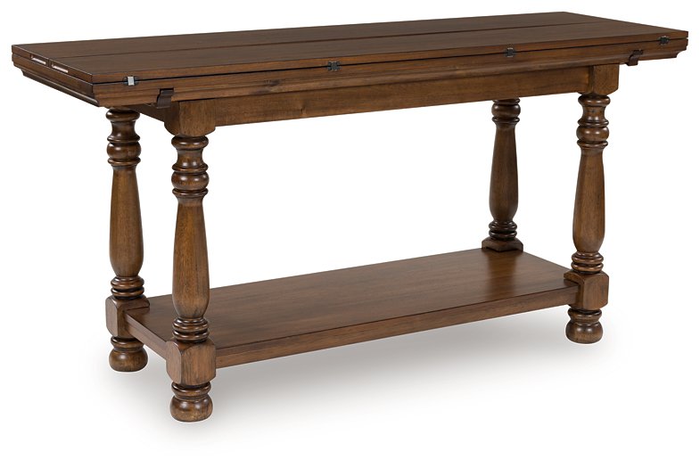 Sturlayne Flip Top Sofa Table - Casa Morelos / Coahuila Furniture (Oklahoma City, OK)