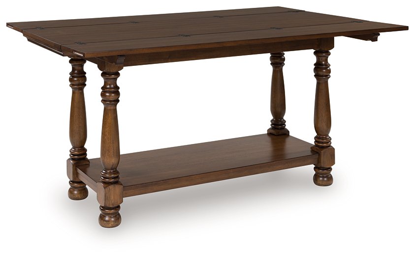 Sturlayne Flip Top Sofa Table - Casa Morelos / Coahuila Furniture (Oklahoma City, OK)