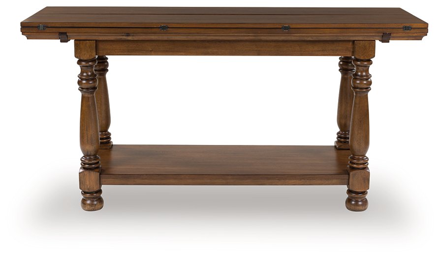 Sturlayne Flip Top Sofa Table - Casa Morelos / Coahuila Furniture (Oklahoma City, OK)