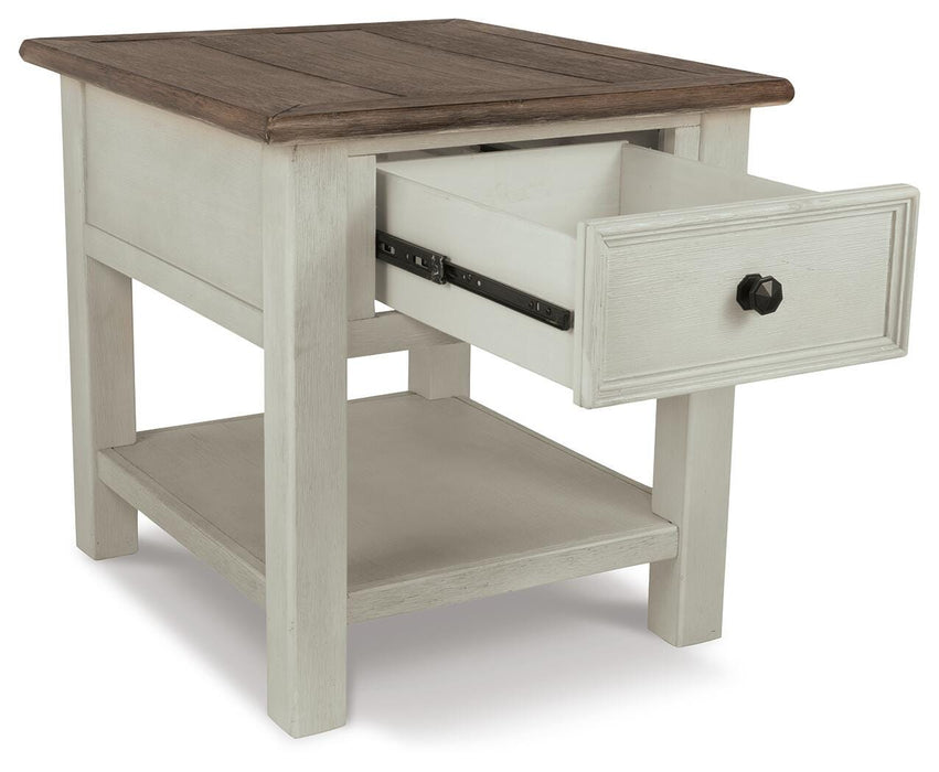 Bolanburg End Table - Casa Morelos / Coahuila Furniture (Oklahoma City, OK)