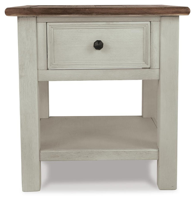 Bolanburg End Table - Casa Morelos / Coahuila Furniture (Oklahoma City, OK)