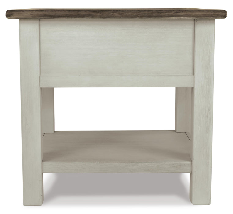 Bolanburg End Table - Casa Morelos / Coahuila Furniture (Oklahoma City, OK)