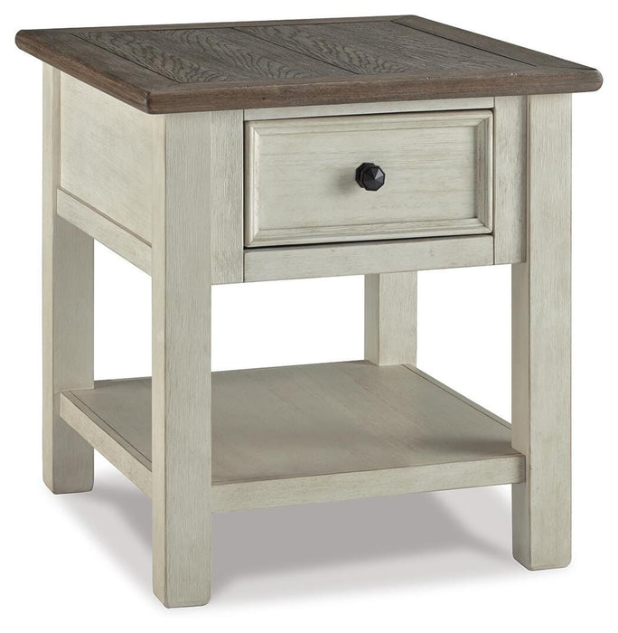 Bolanburg End Table - Casa Morelos / Coahuila Furniture (Oklahoma City, OK)
