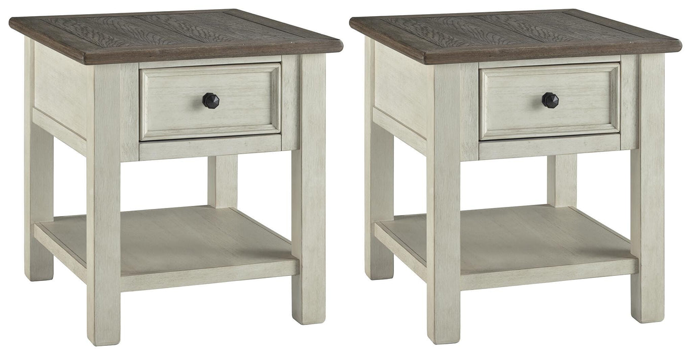 Bolanburg End Table Set - Casa Morelos / Coahuila Furniture (Oklahoma City, OK)