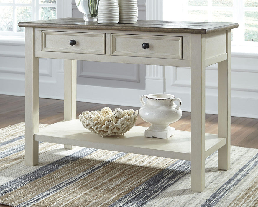 Bolanburg Sofa/Console Table - Casa Morelos / Coahuila Furniture (Oklahoma City, OK)