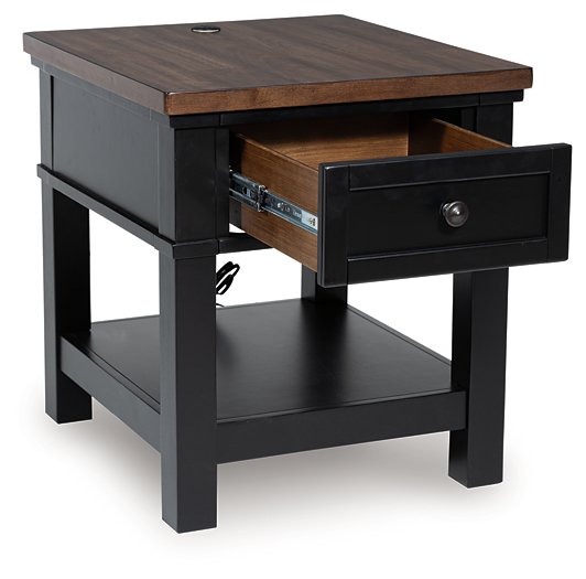 Wildenauer End Table - Casa Morelos / Coahuila Furniture (Oklahoma City, OK)